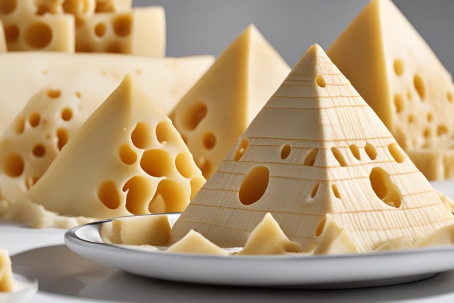 Cheese pyramids